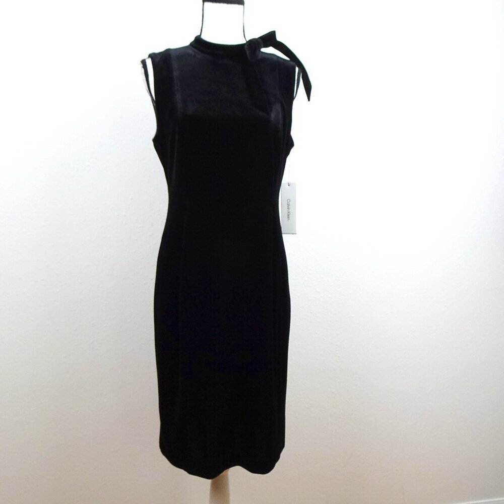 Calvin Klein Black Sleeveless Dress